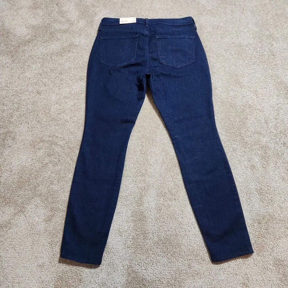 NYDJ Jeans Women 6P Dark Wash Mid Rise Ami Skinny Lift Tuck Technology NWT
